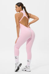 Boss Babe Jumpsuit - Pink