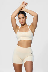 She Pretty Sports Bra - Beige