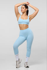 Lover Girl Scrunch Leggings - Blue