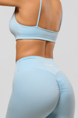 Lover Girl Scrunch Leggings - Blue
