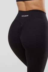 Lover Girl Scrunch Leggings - Black