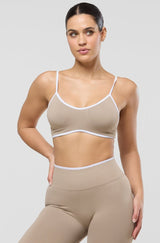 Bombshell Sports Bra - Nude