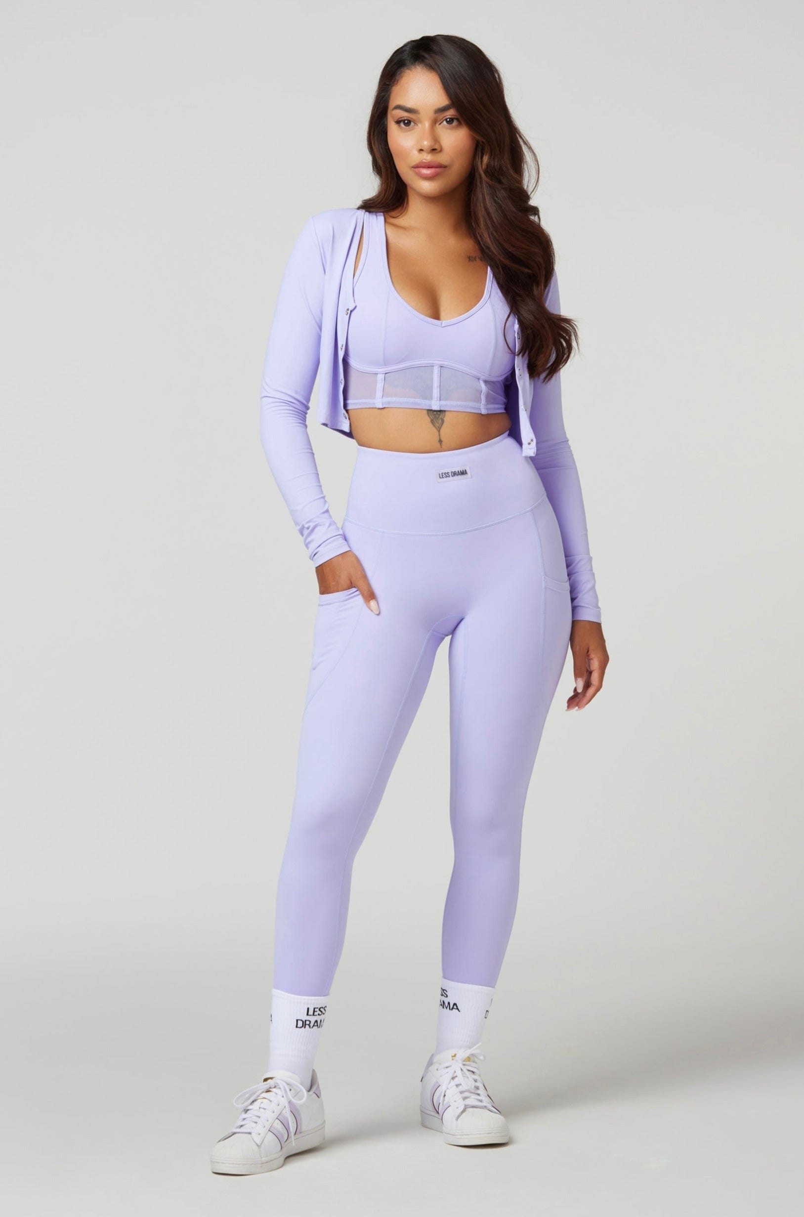 Eye Candy Leggings - Purple