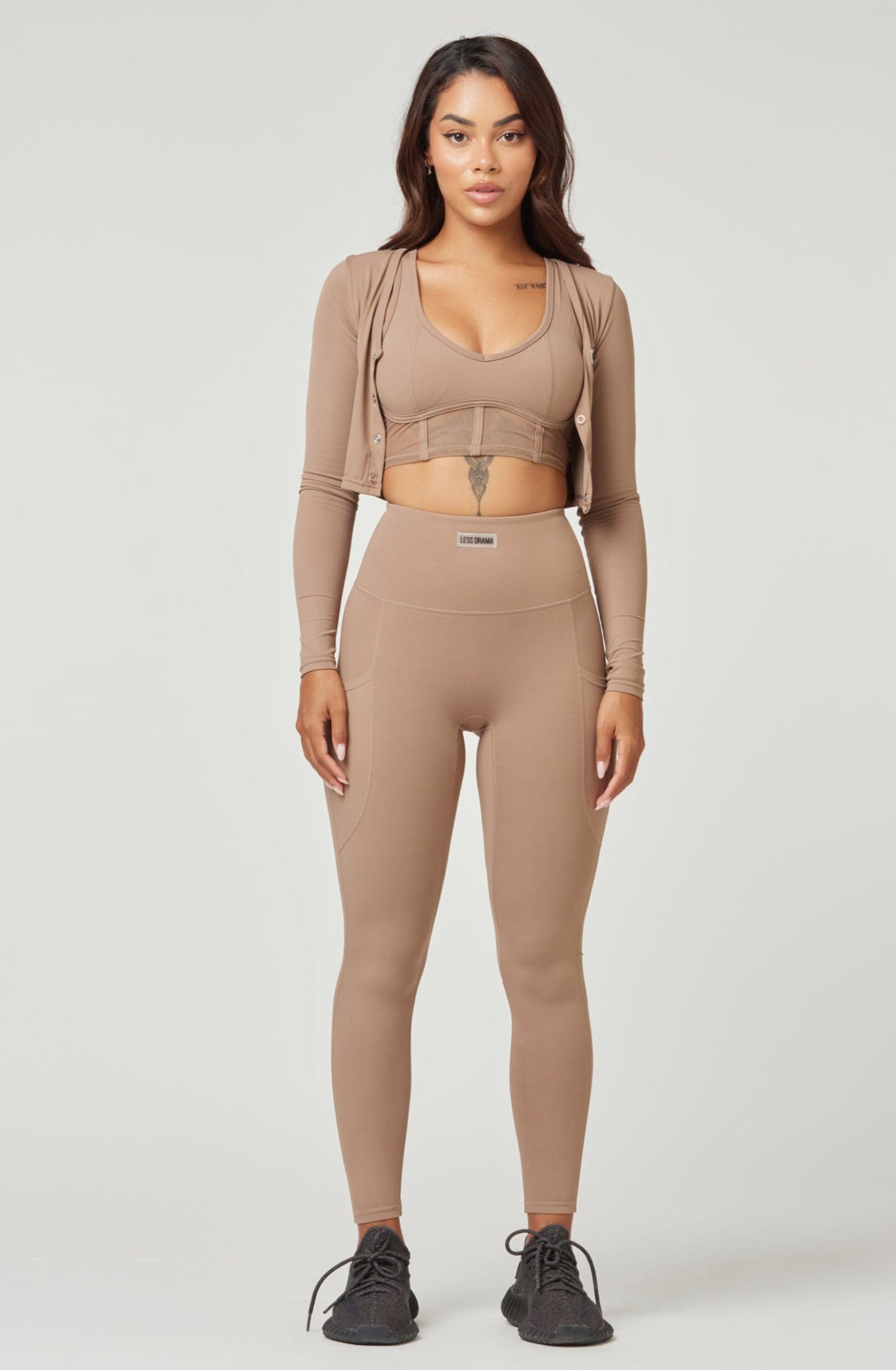 Eye Candy Leggings - Brown