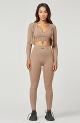 Eye Candy Leggings - Brown