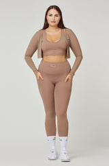 Eye Candy Leggings - Brown