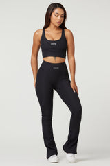 Flare Leggings - Black