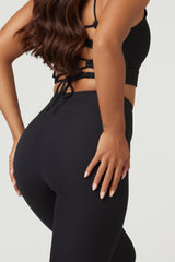 Flare Leggings - Black