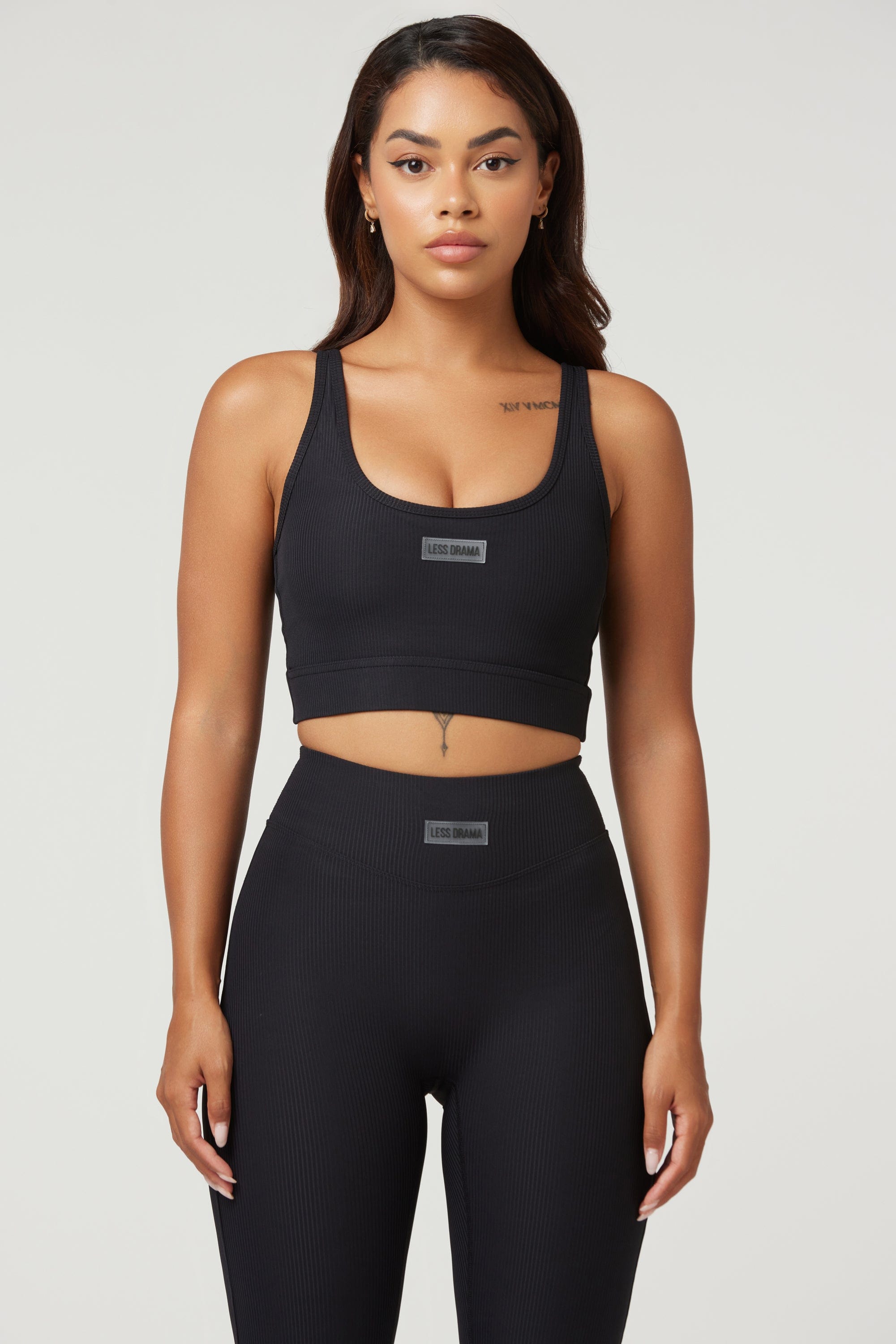 Flare Sports Bra - Black