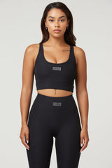 Flare Sports Bra - Black