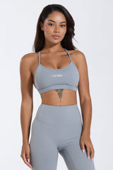 Pilates Girl Sports Bra - Grey