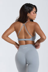 Pilates Girl Sports Bra - Grey