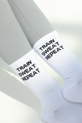 TRAIN SWEAT REPEAT - Socks