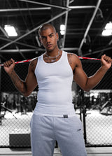 OG Ribbed Tank Top - White