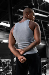 OG Ribbed Tank Top - Grey