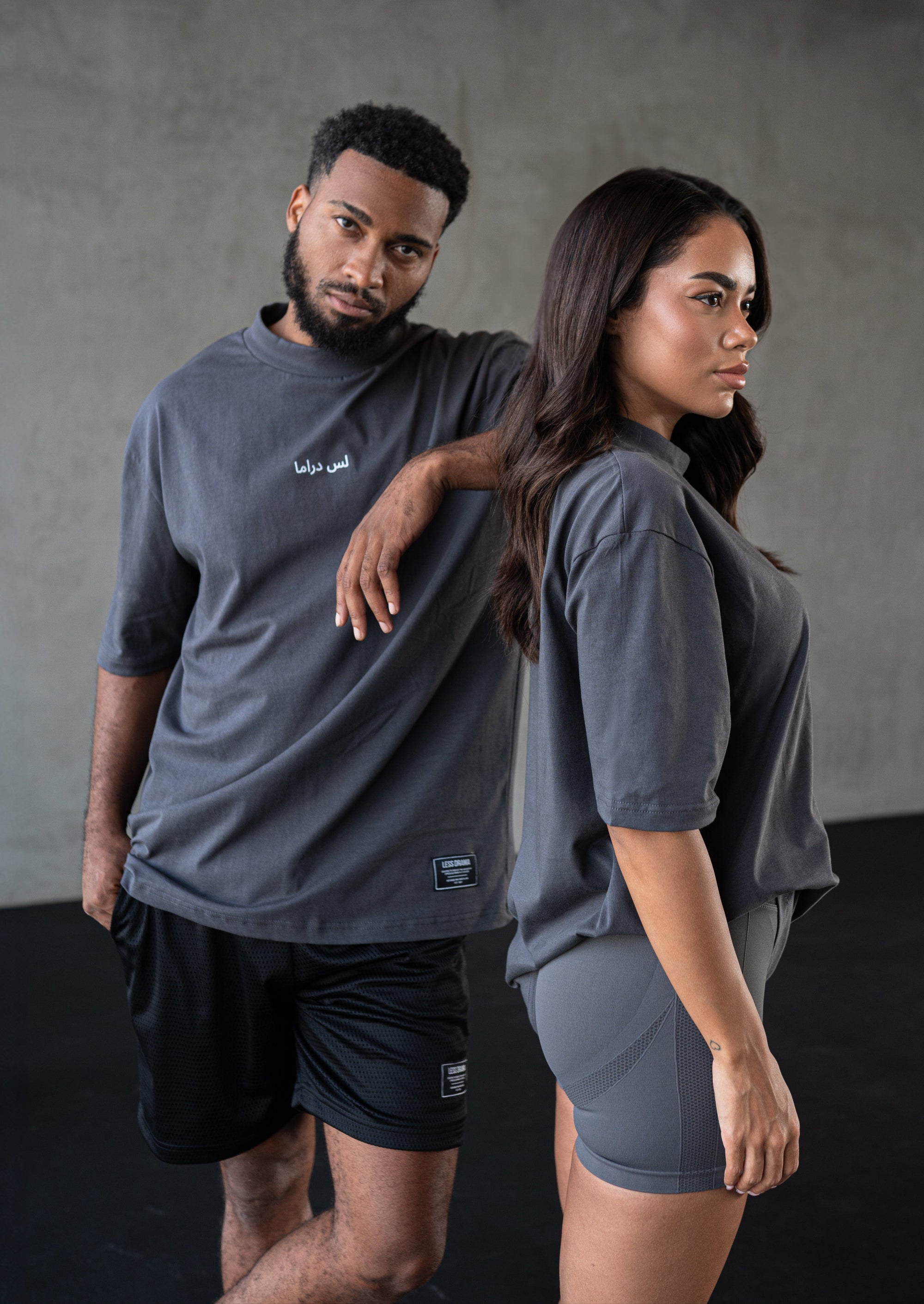 T-Shirt Arabic - Grey