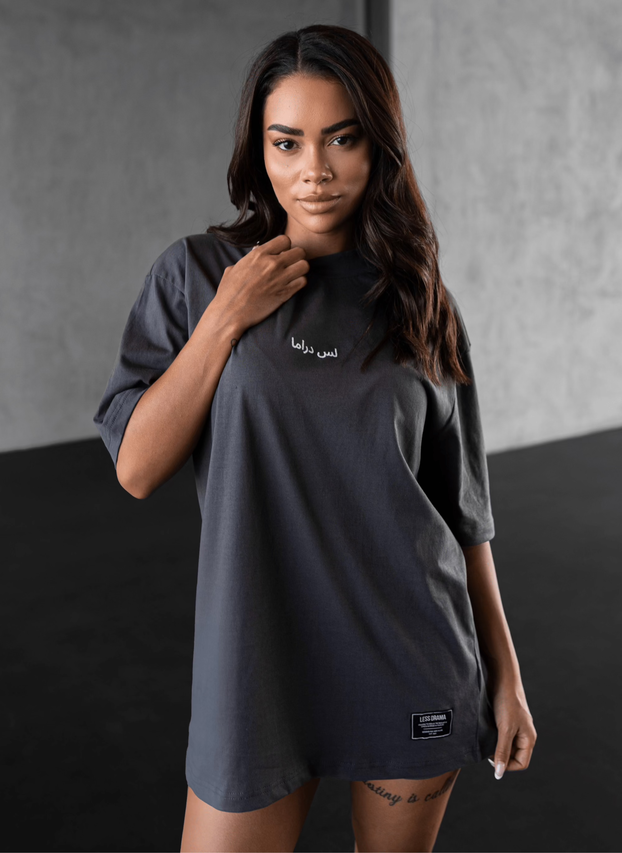 T-Shirt Arabic - Grey