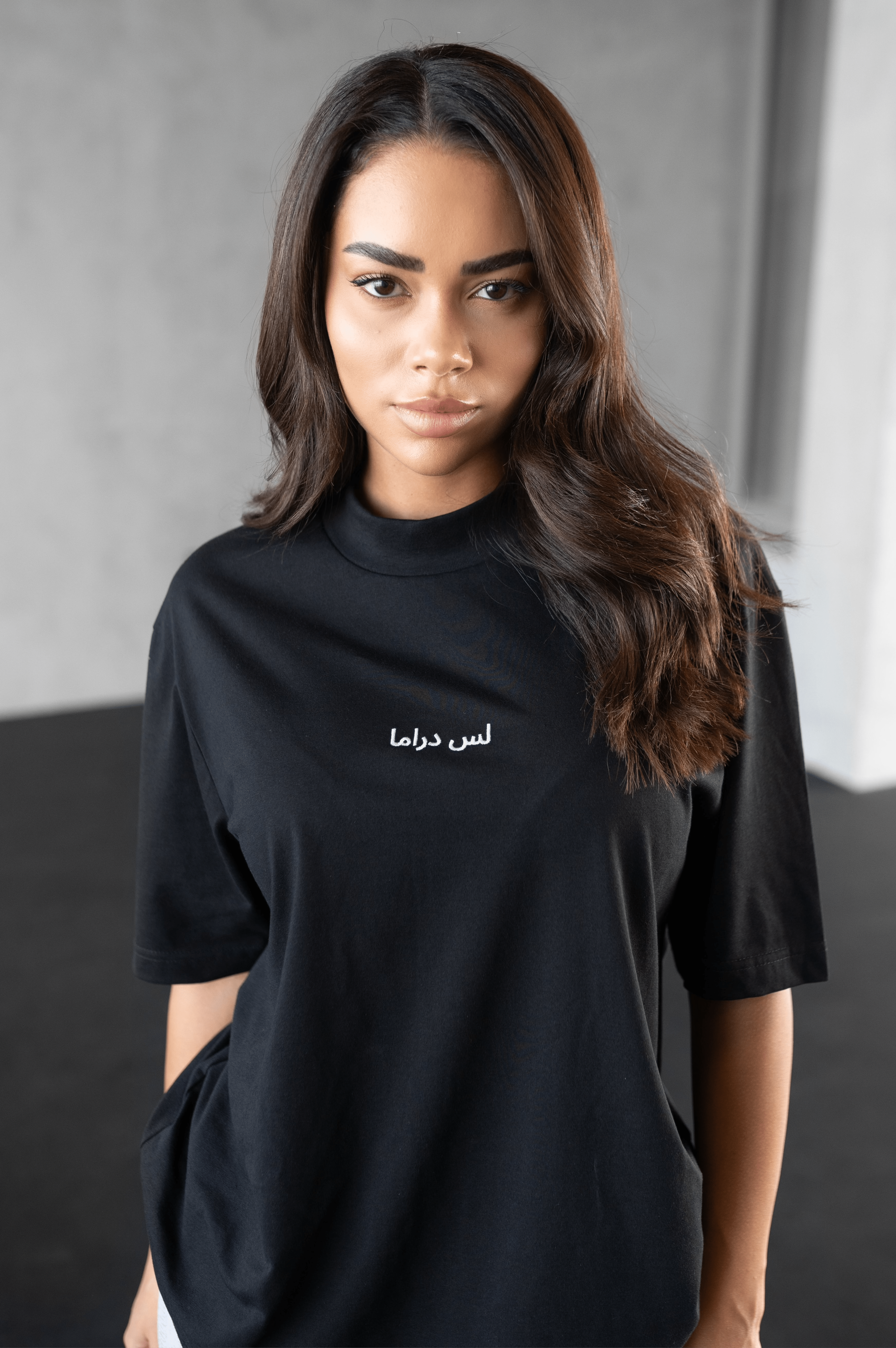 T-shirt arabic - Black