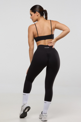 Lover Girl Scrunch Leggings - Black