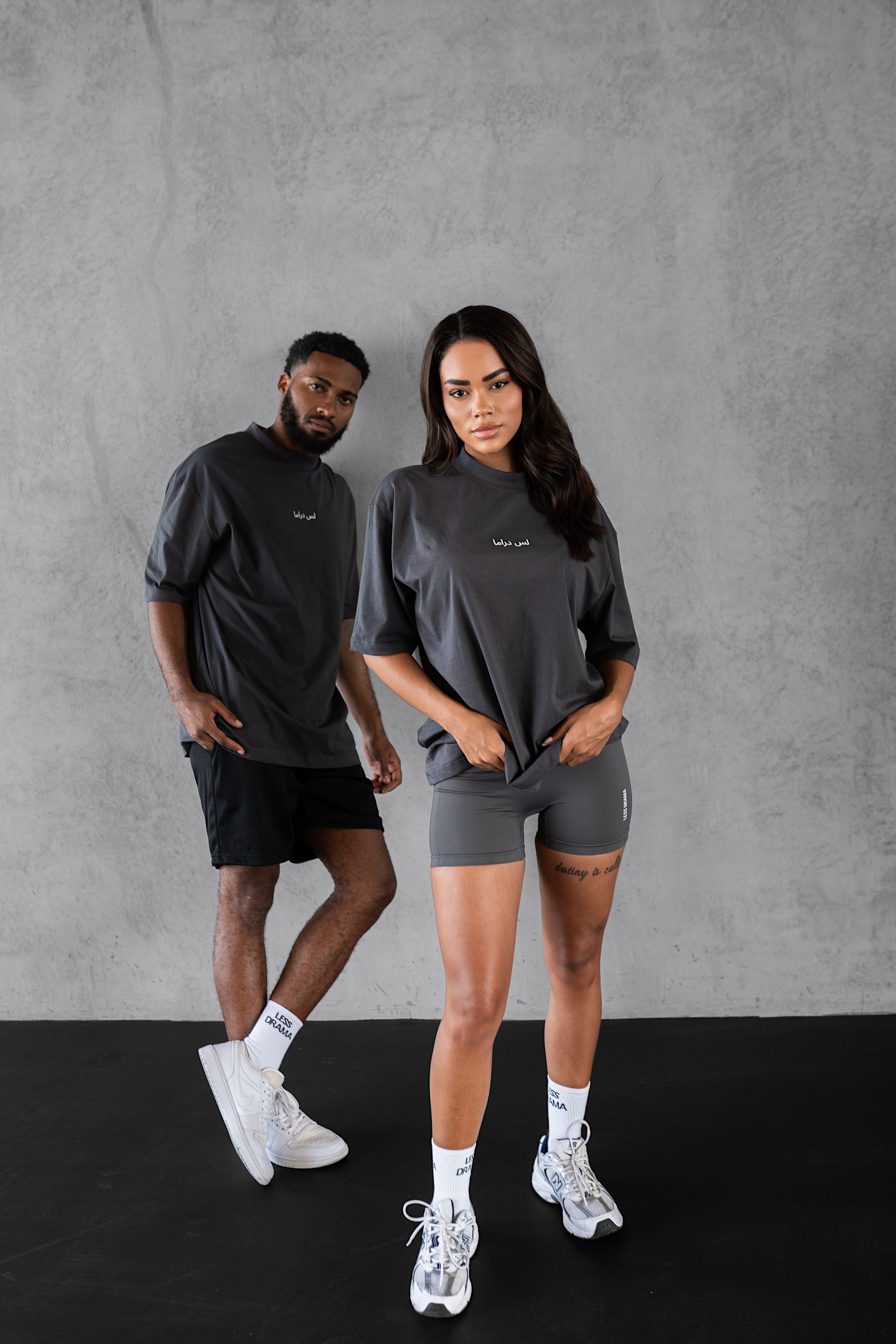 T-Shirt Arabic - Grey