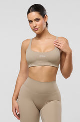 Lover Girl Sports Bra - Beige