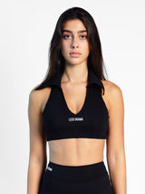 Tennis Babe Sports Bra - Black