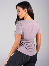 Not So Basic T-shirt - Purple