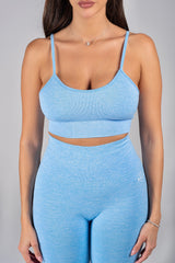 Babygirl Seamless Sports Bra - Blue