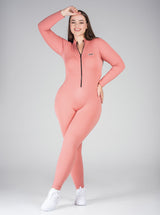 Snatched Jumpsuit - Pink