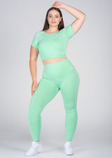 Babygirl Seamless Leggings - Green