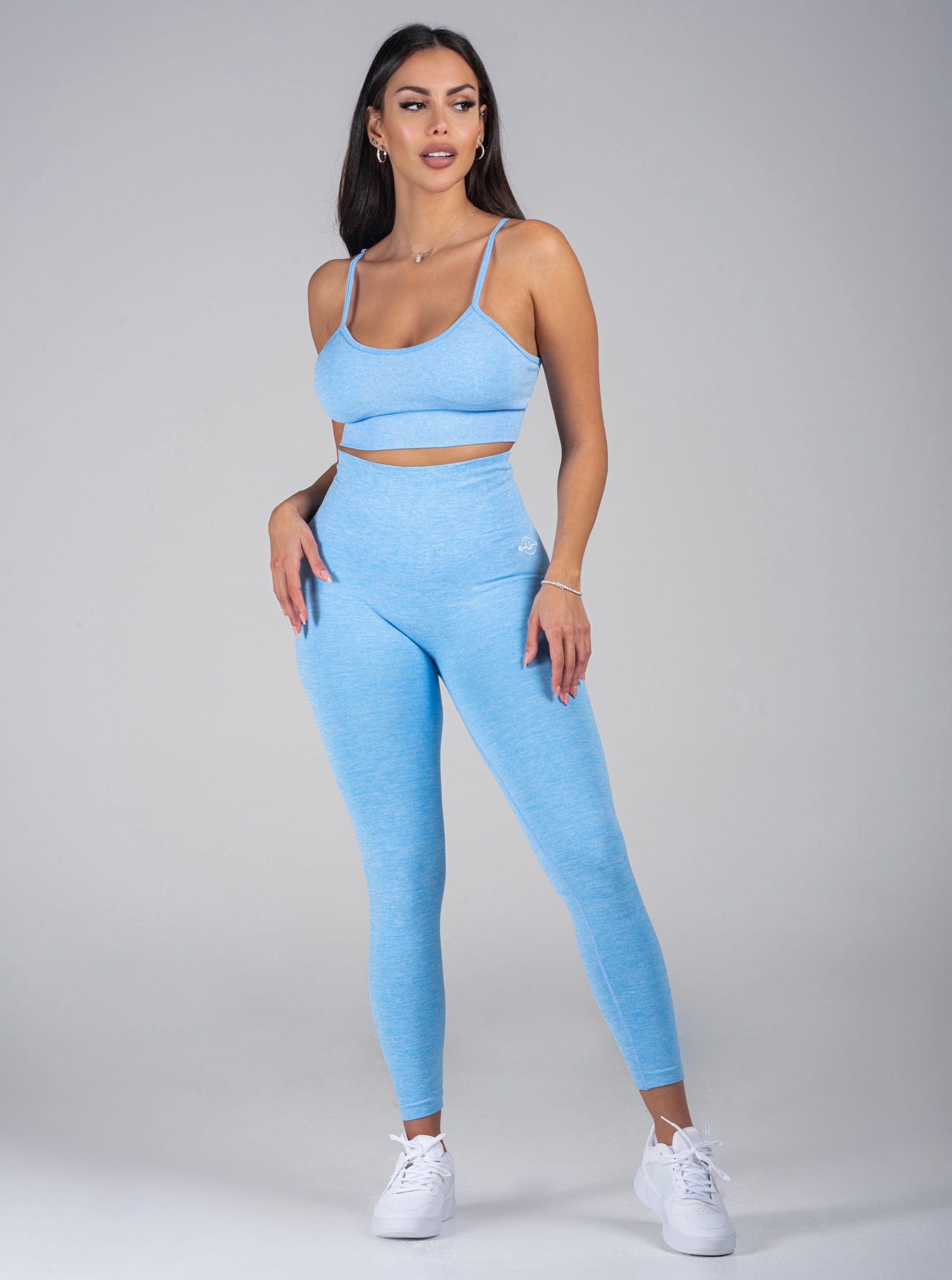 Babygirl Seamless Sports Bra - Blue
