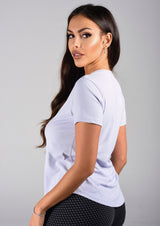 Not So Basic T-shirt - Lavender