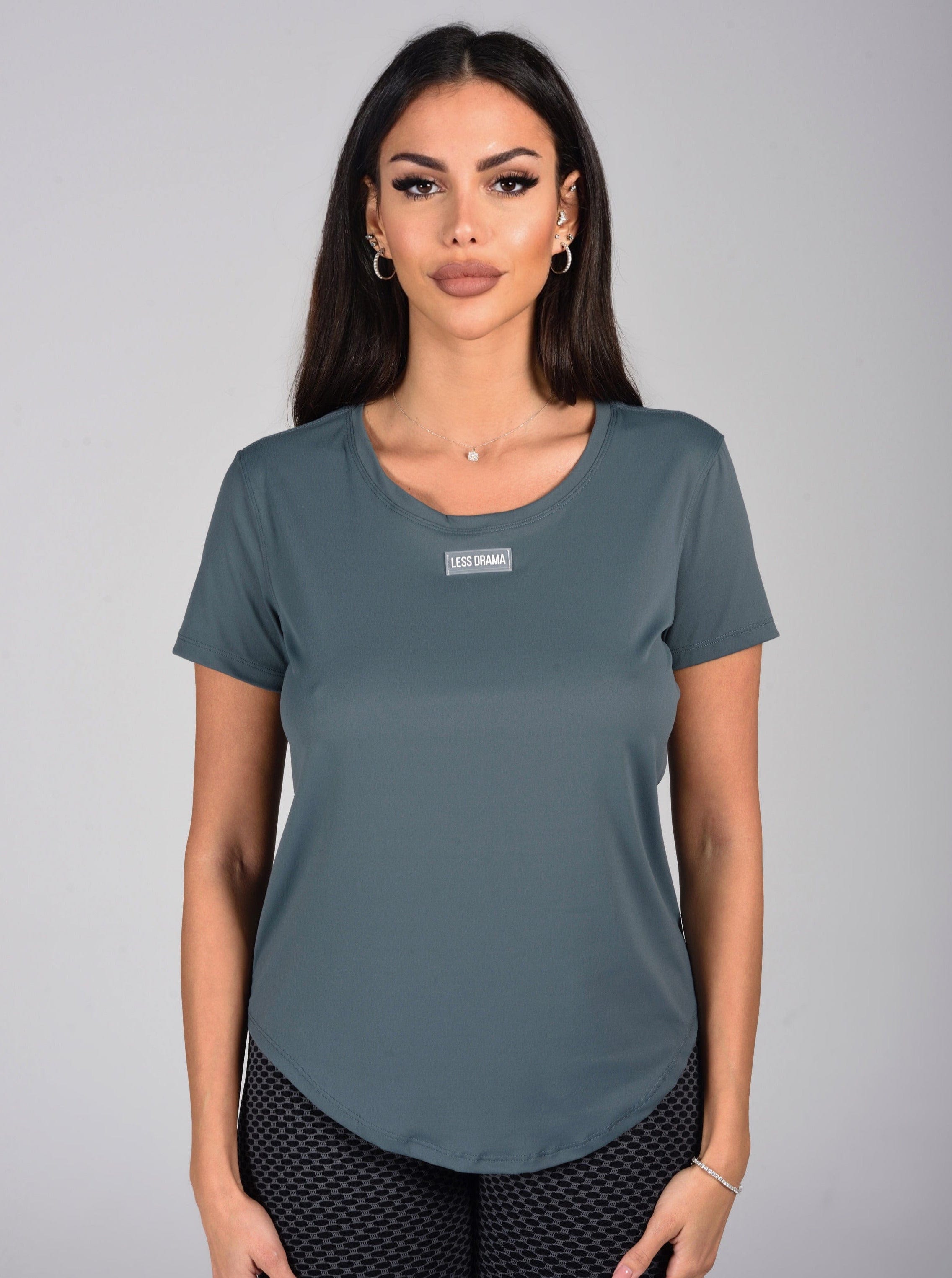 Short Sleeve Dark Green T Shirt