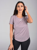 Not So Basic T-shirt - Purple