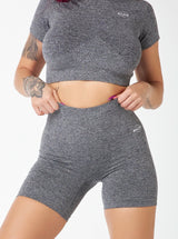 Babygirl Seamless Shorts - Grey