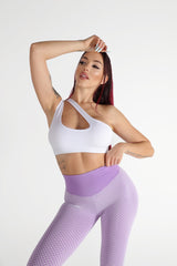 Baddie Scrunch Leggings - Purple