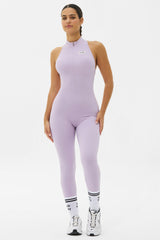 Boss Babe Jumpsuit - Purple