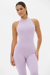 Boss Babe Jumpsuit - Purple