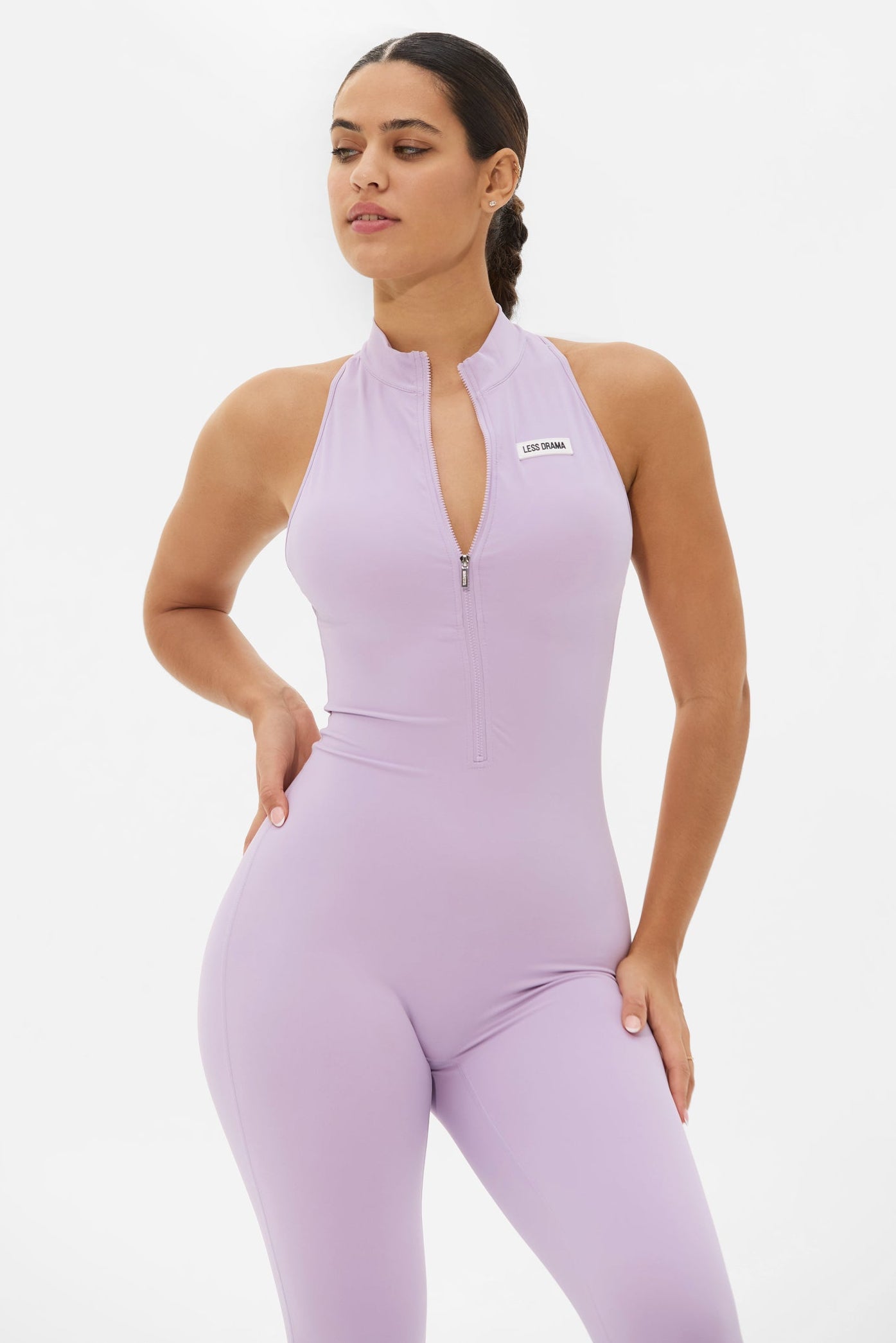 Boss Babe Jumpsuit - Purple