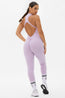Boss Babe Jumpsuit - Purple