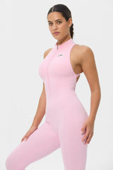 Boss Babe Jumpsuit - Pink