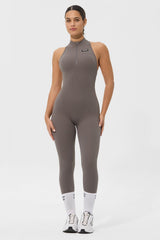 Boss Babe Jumpsuit - Grey