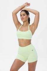 She Pretty Sports Bra - Light Green