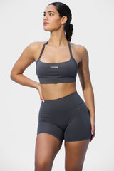 She Pretty Sports Bra - Grey