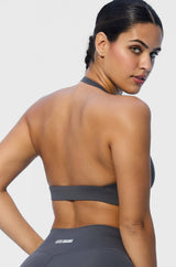 She Pretty Sports Bra - Grey