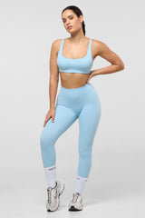 Lover Girl Scrunch Leggings - Blue
