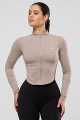 Iconic Sports Jacket - Nude