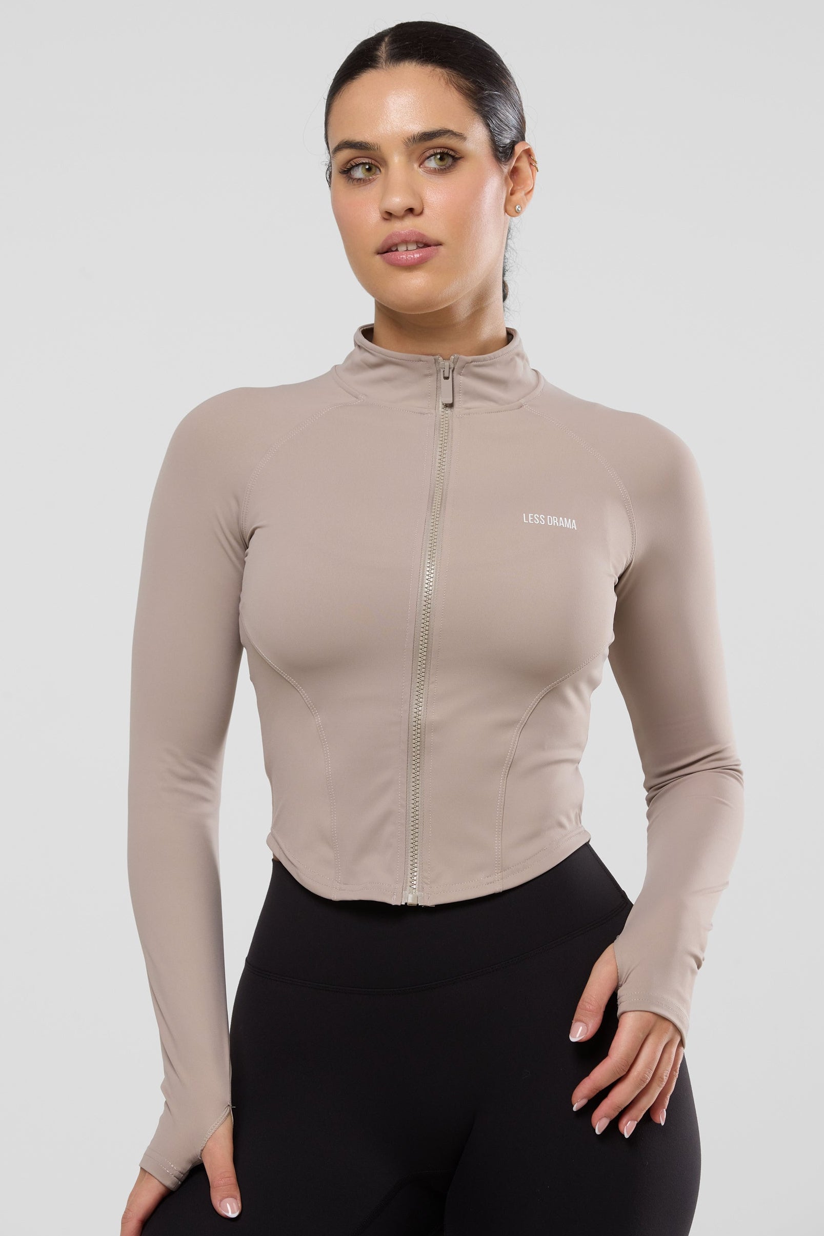 Iconic Sports Jacket - Nude