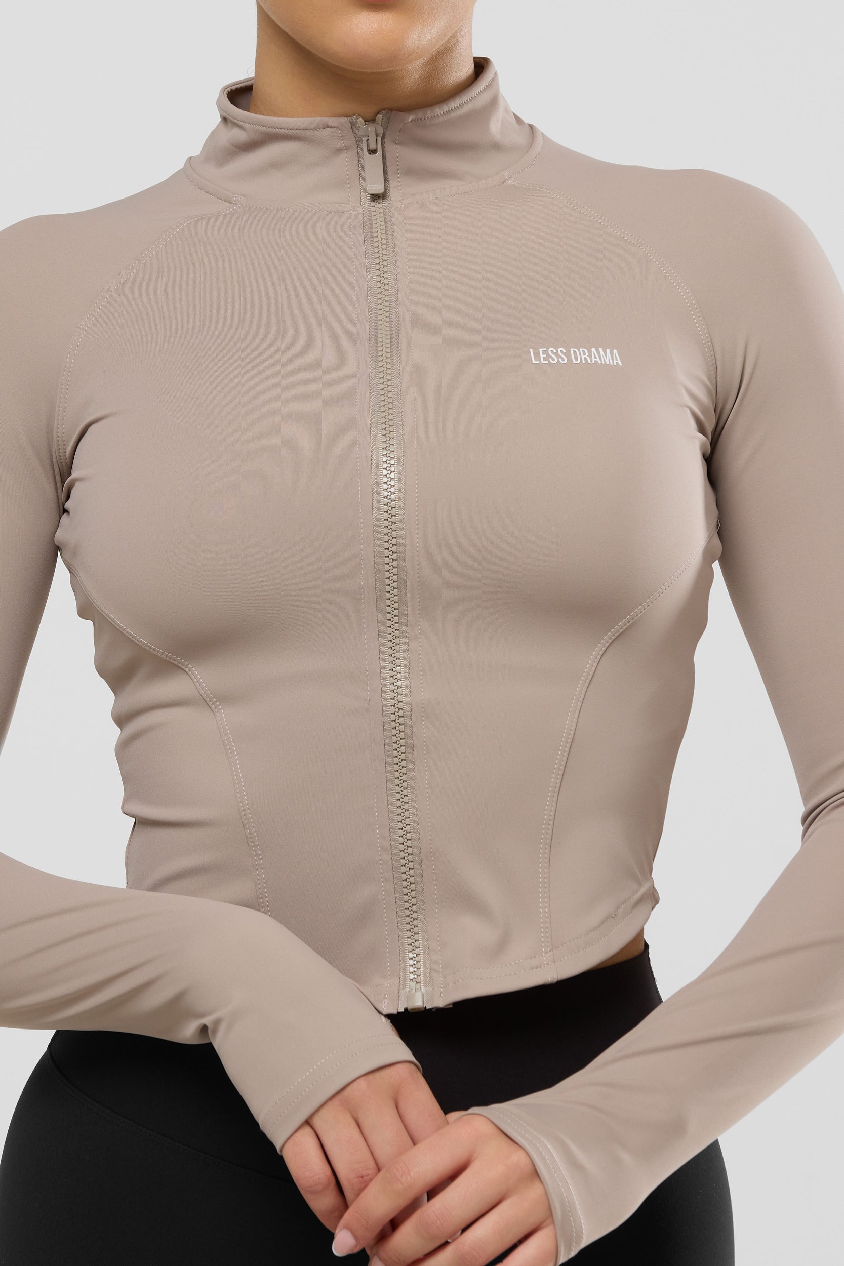 Iconic Sports Jacket - Nude