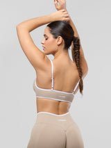 Bombshell Sports Bra - Nude